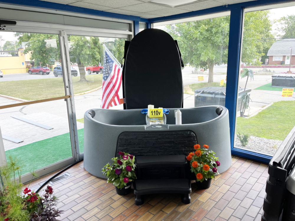 Strong Spas Of Michigan Showroom located in Midland MI